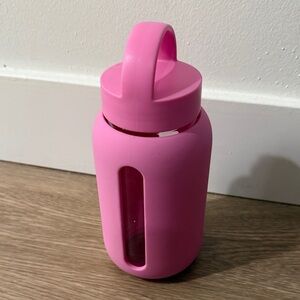Pink Silicone Water Bottle